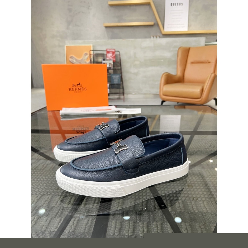 H**mes leather shoes